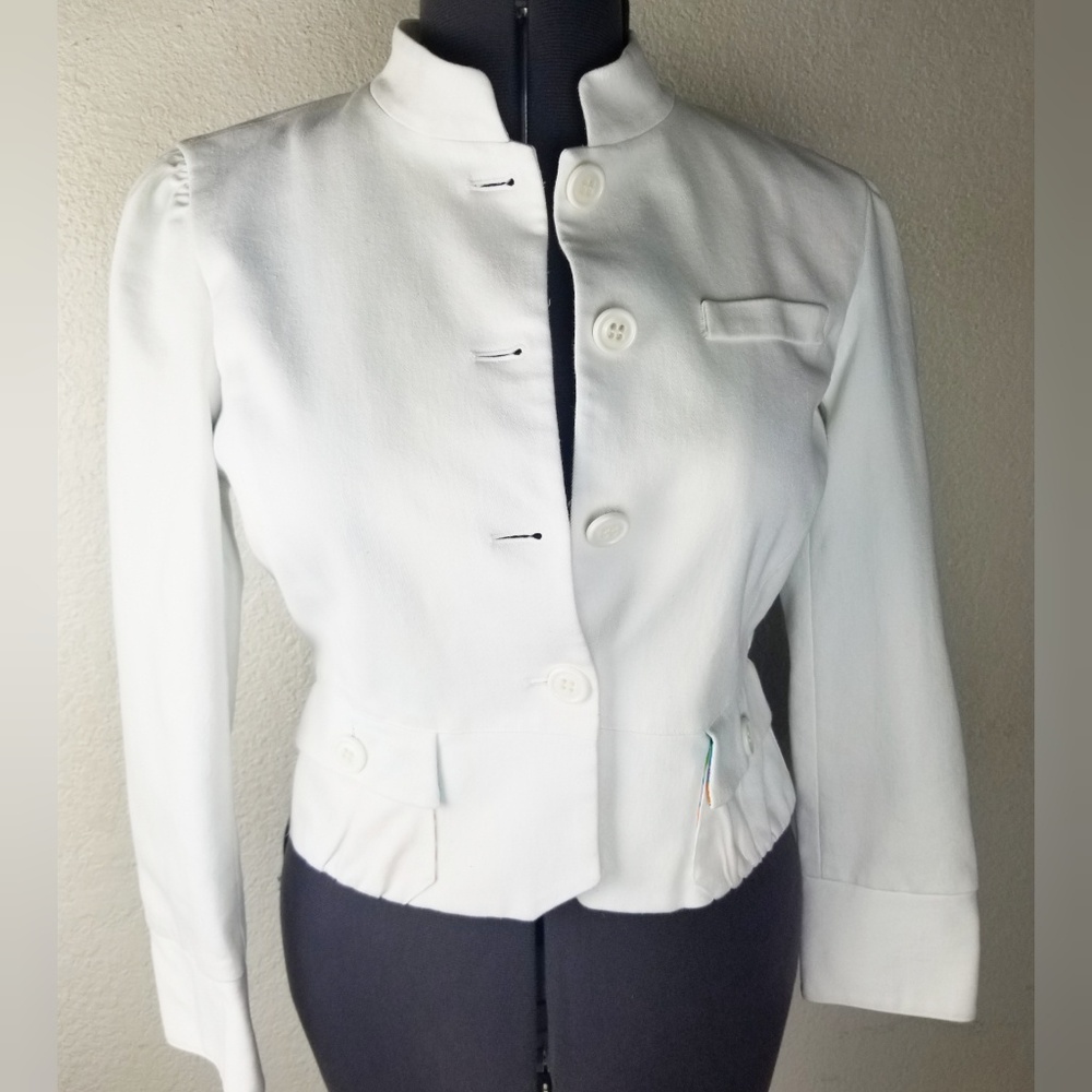 W Work to Weekend White Blazer Jacket